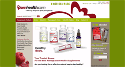 Desktop Screenshot of pomegranatehealth.com